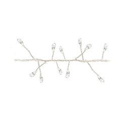 Wreath of LED Lights Transparent 1,5 m