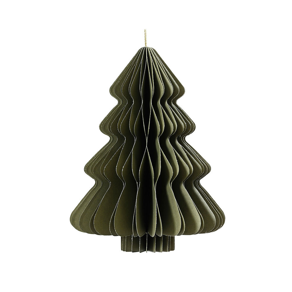 Albero di Natale Decoris Verde Carta Ø 30 x 40 cm