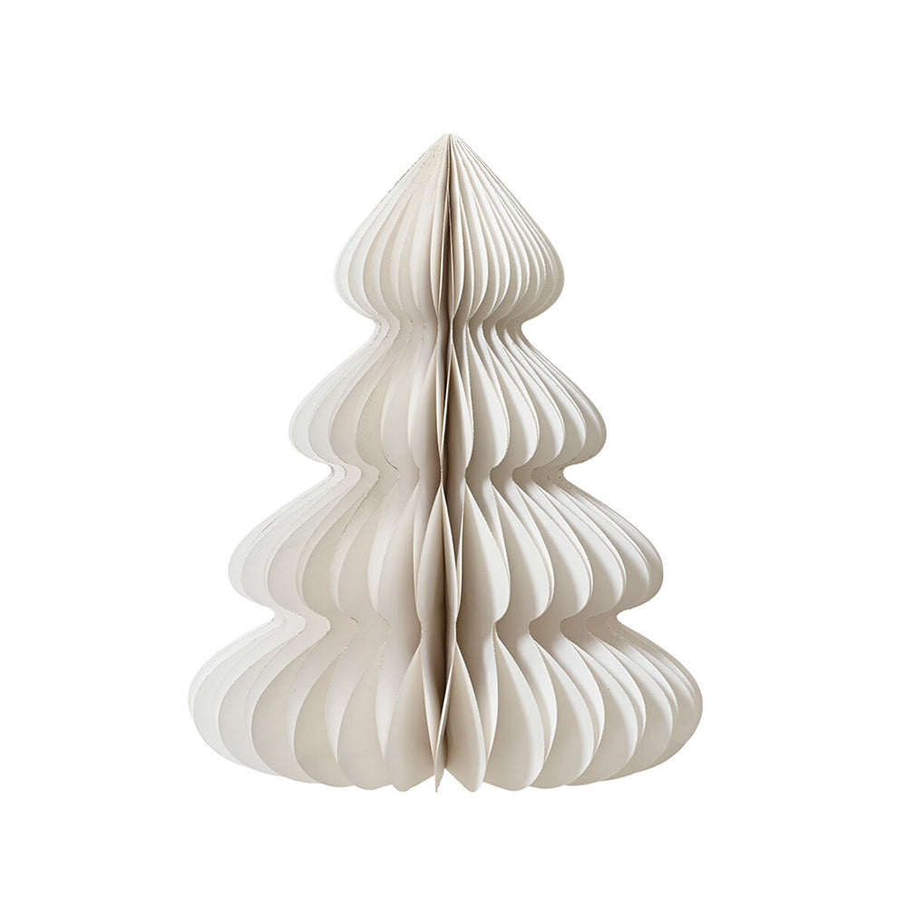 Albero di Natale Decoris Bianco Carta Ø 48 x 60 cm