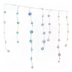 Tenda Luminosa LED Icicle Multicolore (300 x 70 cm)