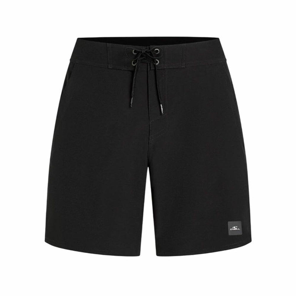 Costume da Bagno Uomo O'Neill Solid 17" Boardshorts Nero