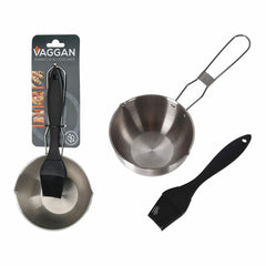 Utensili per barbecue Lifetime Acciaio inossidabile Pennello in Silicone per Barbecue