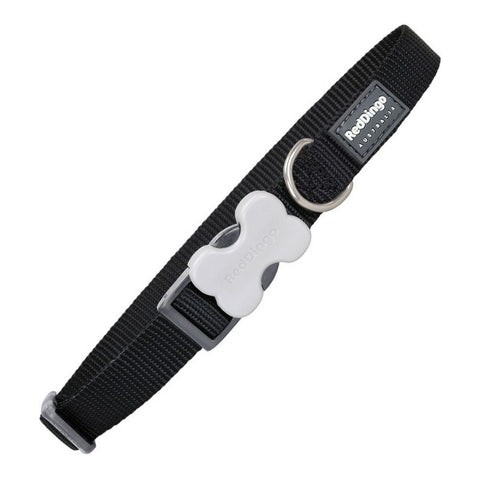Collar para Perro Red Dingo Negro (2,5 x 41-63 cm)