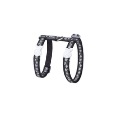 Imbracatura per Cani Red Dingo Diamond Nero