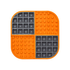 Ciotola per cani Lickimat Dog Slomo Orange polipropilene TPR