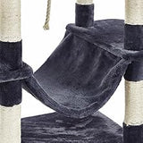 FEANDREA Tiragraffi Alto 206 cm per Gatti, Grande e Stabile