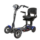 Scooter elettrico a 4 ruote con doppio motore da 500 W, batteria al litio da 36 V 18 Ah, leggero, pieghevole, autonomia di 50 km.