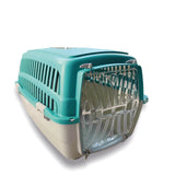 Trasportino per animali domestici con 2 ciotole pieghevoli