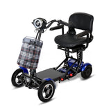 Scooter elettrico a 4 ruote con doppio motore da 500 W, batteria al litio da 36 V 18 Ah, leggero, pieghevole, autonomia di 50 km.