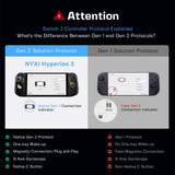 NYXI Hyperion 3 Wireless Controller for Switch Black