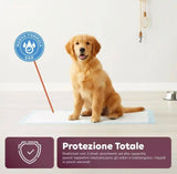 Set di 50 tappetini super assorbenti per animali domestici