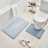 Set 3 Tappeti Bagno HOMEZEN HOUSEHOLD LINEN Microfibra