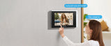 TMEZON Videocitofono intelligente Wi-Fi da 7 pollici con app Tuya, risoluzione 1080P