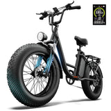 URLIFE E20 PRO E-Bike 1500W Fat Bike 7 Velocità 48V