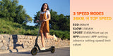 AOVOPRO V1MAX PRO Monopattino Elettrico 1200W 45km