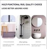 Set 3 Tappeti Bagno HOMEZEN HOUSEHOLD LINEN Microfibra