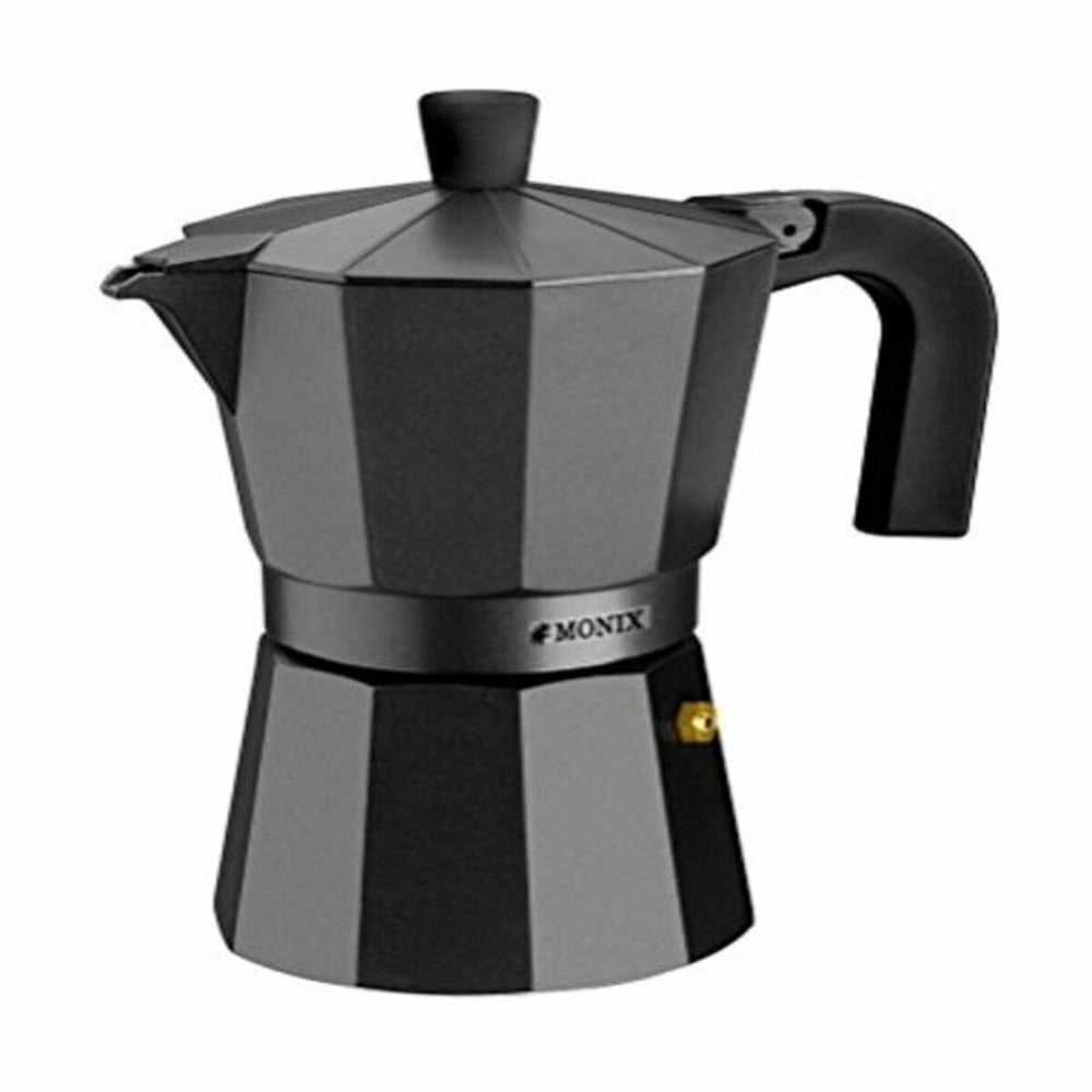 Caffettiera Italiana Monix Braisogona_M640012 Nero 1,5 L