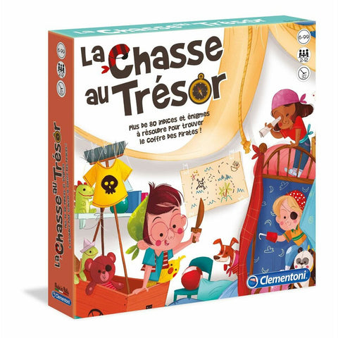 Juego de Mesa Clementoni The treasure hunt (FR) + 6 Años Multicolor