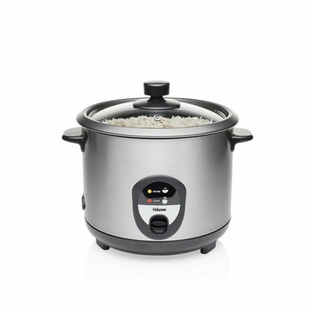 cuociriso Tristar RK-6126 Arrocera 400 W Acciaio inossidabile Argentato 1 L