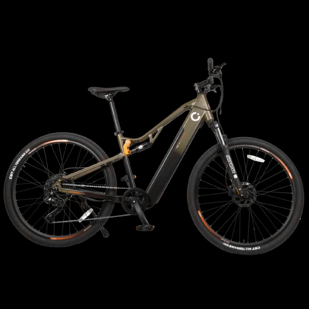 Mountain bike elettrica Cecotec 29" Supreme. Autonomia di 120 km, doppia sospensione.