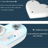 DI ZE LIN PET HOME Ciotole 2 in 1 con Dispenser Acqua
