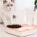 DI ZE LIN PET HOME Ciotole 2 in 1 con Dispenser Acqua