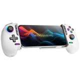Mars Gaming MGPXPRO Gamepad Bluetooth 5.0 2-in-1 for PS4, Switch, PC, Android, iOS 13.0+, features Hall Effect joysticks, turbo buttons, and universal smartphone support up to 7”, ideal for competitive gaming.