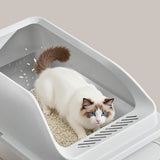 Lettiera per Gatti Feandrea in Acciaio Inox | 62x42x30cm