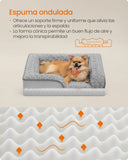 Cuccia per cani di taglia media Feandrea, letto ortopedico per animali domestici