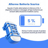 Localizzatore GPS per animali domestici (cani e gatti) con SIM IoT integrata