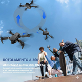 Drone E88 con doppia fotocamera, WiFi FPV, doppio quadricottero RC pieghevole