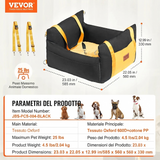 Seggiolino auto per animali SucceBuy, impermeabile e resistente in diverse forme, colori e misure
