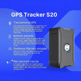 Mini localizzatore GPS magnetico per auto con SIM antifurto