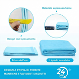 Tappetini pannolini da terra per animali domestici 100/200 pezzi 60*60 cm/60*90 cm