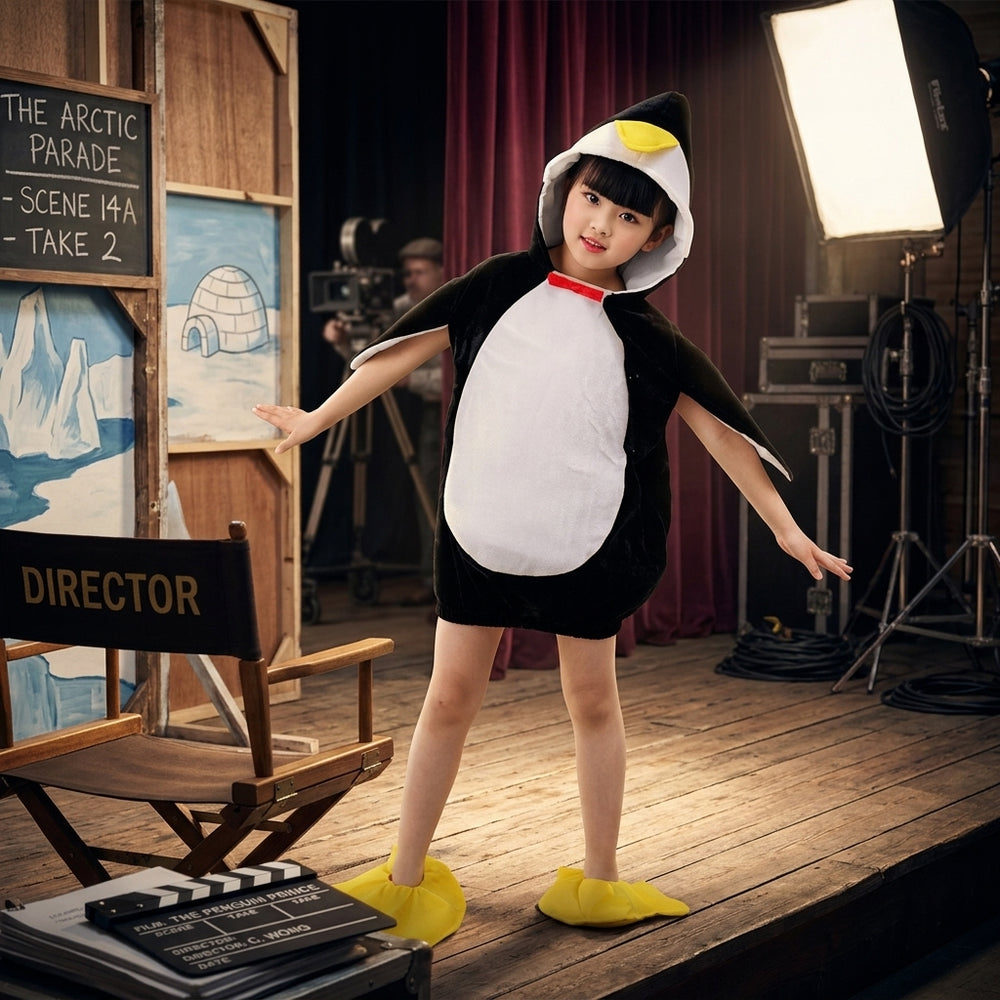 Costume da Pinguino Halloween per Bambini