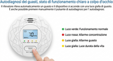 8 rilevatori di monossido di carbonio con display LCD, alimentati a batteria, rilevamento di precisione CO per casa, cucina, stufe a carbone, bagno.