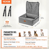 Seggiolino auto per animali SucceBuy, impermeabile e resistente in diverse forme, colori e misure