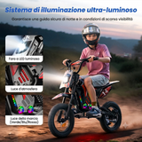 iScooter A14 Moto da cross elettrica per bambini 500W 5.2Ah Moto elettrica