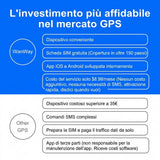 Localizzatore GPS 4G localizzazione antifurto per auto e moto per Android/iOS