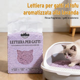 Lettiera per Gatti al Tofu 2kg - Biodegradabile e Smaltibile