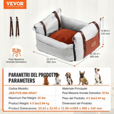 Seggiolino auto per animali SucceBuy, impermeabile e resistente in diverse forme, colori e misure