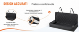 Seggiolino auto per animali SucceBuy, impermeabile e resistente in diverse forme, colori e misure