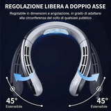 Ventilatore elettrico da collo portatile senza pale da 8000 mAh,