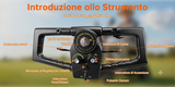 SUNNIGOO Monopattino elettrico a 4 ruote con pratico cestino, 350 W, autonomia di 20 km,