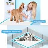 Tappetini pannolini da terra per animali domestici 100/200 pezzi 60*60 cm/60*90 cm