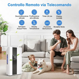 Deumidificatore elettrico da 2200 ml, adatto per ambienti fino a 30 m².