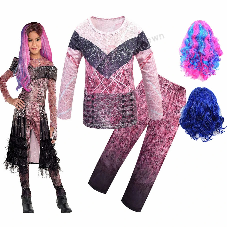 Costume Audrey Descendants 3 Bambina F23090