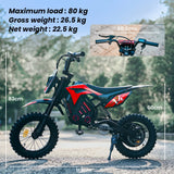 iScooter A14 Moto da cross elettrica per bambini 500W 5.2Ah Moto elettrica