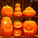 Lanterna Zucca Decorativa LED per Halloween
