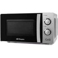 Microonde con Grill Orbegozo MIG 2138 Nero Argentato 700 W 20 L